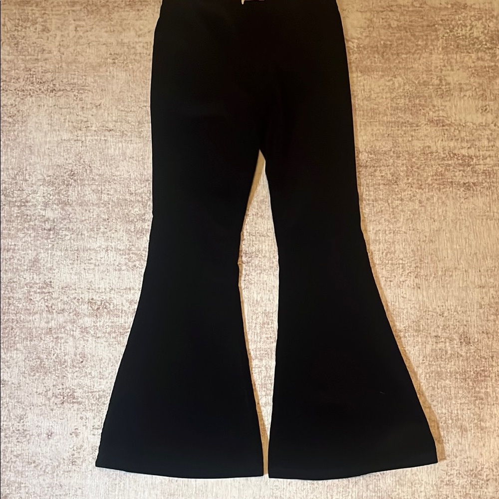 Black Flared Pants